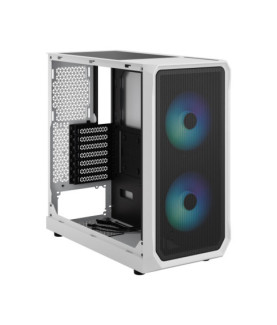 Fractal Design | Focus 2 | Side window | RGB White TG Clear Tint | Midi Tower | Power supply included No | ATX