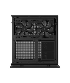 Fractal Design | Ridge | FD-C-RID1N-11 | Black | Mini ITX | Power supply included No | SFX, SFX-L