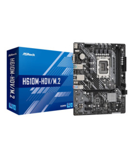 ASRock | H610M-HVS/M.2 R2.0 | Processor family Intel | Processor socket LGA1700 | DDR4 DIMM | Memory slots 2 | Supported hard d