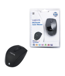 Logilink | Maus Laser Bluetooth mit 5 Tasten | Bluetooth Laser Mouse | wireless | Black