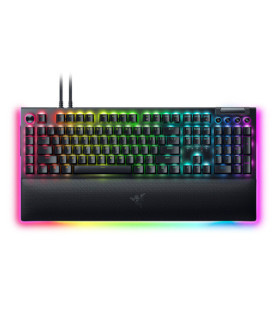 Razer | Mechanical Gaming Keyboard | BlackWidow V4 Pro | Gaming Keyboard | Wired | RGB LED light | US | Black | Numeric keypad 