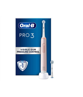 Oral-B | Electric Toothbrush | Pro3 3400N | Rechargeable | For adults | Number of brush heads included 2 | Number of teeth brus