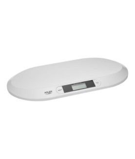 Adler AD 8139 Child Scale | Adler | Adler AD 8139 | Maximum weight (capacity) 20 kg | Accuracy 10 g | White