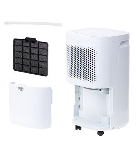 Adler | Air Dehumidifier | AD 7917 | Power 200 W | Suitable for rooms up to 60 m | Water tank capacity 2.2 L | White