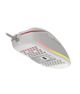 Genesis | Gaming Mouse | Krypton 555 | Wired | Optical | Gaming Mouse | USB 2.0 | White | Yes