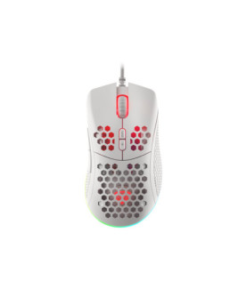 Genesis | Gaming Mouse | Krypton 555 | Wired | Optical | Gaming Mouse | USB 2.0 | White | Yes