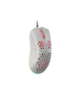 Genesis | Gaming Mouse | Krypton 555 | Wired | Optical | Gaming Mouse | USB 2.0 | White | Yes