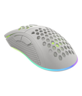 Genesis | Gaming Mouse | Krypton 555 | Wired | Optical | Gaming Mouse | USB 2.0 | White | Yes