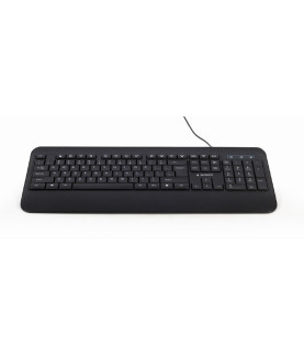 Gembird | Multimedia Keyboard | KB-UML-03 | Multimedia | Wired | US | Black