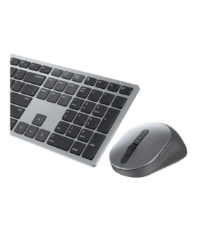 Dell Premier Multi-Device Keyboard and Mouse | KM7321W | Keyboard and Mouse Set | Wireless | Ukrainian | Titanium Gray | 2.4 GH