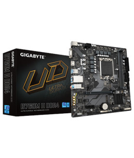 Gigabyte | B760M H DDR4 1.0 M/B | Processor family Intel | Processor socket LGA1700 | DDR4 DIMM | Memory slots 2 | Supported ha