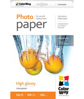 Photo Paper 100 pc. | PG1801004R | 180 g/m | 10 x 15 cm | Glossy