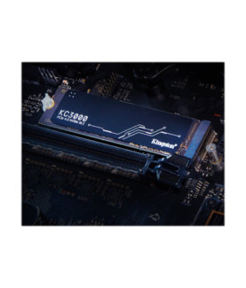 Kingston | SSD | KC3000 | 4096 GB | SSD form factor M.2 2280 | Solid-state drive interface PCIe NVMe Gen 4.0 x 4 | Read speed 7