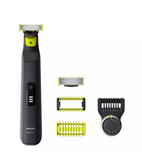 Philips | OneBlade Pro Shaver for Face and Body | QP6541/15 | Operating time (max) 90 min | Wet & Dry | Lithium Ion | Black