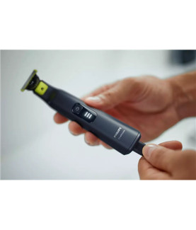 Philips | OneBlade Pro Shaver for Face and Body | QP6541/15 | Operating time (max) 90 min | Wet & Dry | Lithium Ion | Black