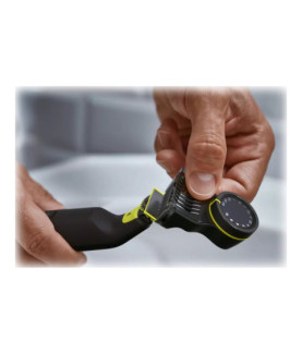 Philips | OneBlade Pro Shaver for Face and Body | QP6541/15 | Operating time (max) 90 min | Wet & Dry | Lithium Ion | Black