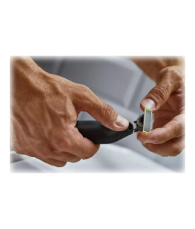 Philips | OneBlade Pro Shaver for Face and Body | QP6541/15 | Operating time (max) 90 min | Wet & Dry | Lithium Ion | Black