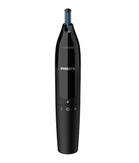 Philips | Nose and Ear Trimmer | NT1650/16 | Nose Hair Trimmer | Wet & Dry | Black