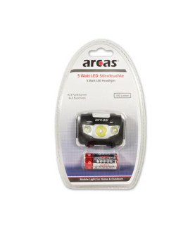 Arcas | Headlight | ARC5 | 1 LED+2 Flood light LEDs | 5 W | 160 lm | 4+3 light functions