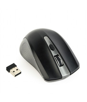 Gembird | MUSW-4B-04-GB | 2.4GHz Wireless Optical Mouse | Optical Mouse | USB | Spacegrey/Black