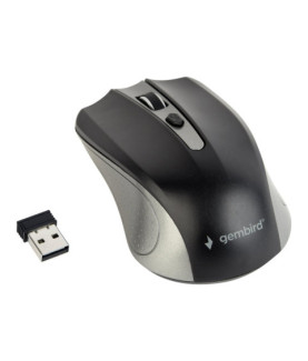 Gembird | MUSW-4B-04-GB | 2.4GHz Wireless Optical Mouse | Optical Mouse | USB | Spacegrey/Black