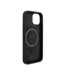 Fixed | MagFlow with MagSafe support | Back cover | Apple | iPhone 14 | Liquid silicon | Black