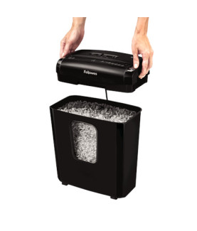 Powershred | 6M | Black | 13 L | Credit cards shredding | Paper handling standard/output 6 sheets per pass | Mini-Cut Shredder 