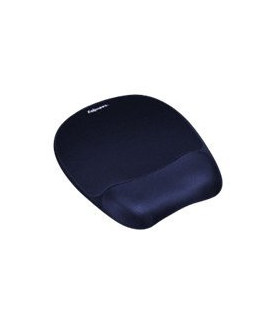 Fellowes | Foam mouse pad with wrist support | Mouse pad with wrist pillow | 202 x 235 x 25 mm | Sapphire