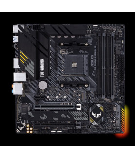 Asus | TUF Gaming B550M-Plus | Processor family AMD | Processor socket AM4 | DDR4 | Memory slots 4 | Chipset AMD B | Micro ATX