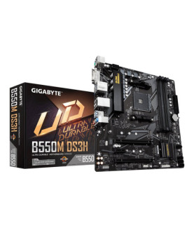 Gigabyte | B550M DS3H 1.0 | Processor family AMD | Processor socket AM4 | DDR4 DIMM | Memory slots 4 | Number of SATA connector