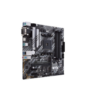 Asus | PRIME B550M-A | Processor family AMD | Processor socket AM4 | DDR4 | Memory slots 4 | Supported hard disk drive interfac