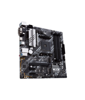 Asus | PRIME B550M-A | Processor family AMD | Processor socket AM4 | DDR4 | Memory slots 4 | Supported hard disk drive interfac