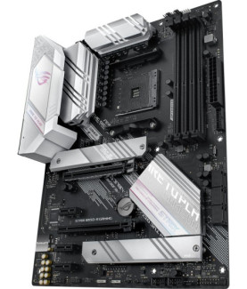 Asus | ROG STRIX B550-A GAMING | Processor family AMD | Processor socket AM4 | DDR4 DIMM | Memory slots 4 | Supported hard disk