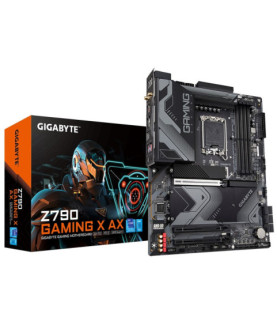 Gigabyte | Z790 GAMING X AX 1.0 M/B | Processor family Intel | Processor socket LGA1700 | DDR5 DIMM | Memory slots 4 | Supporte