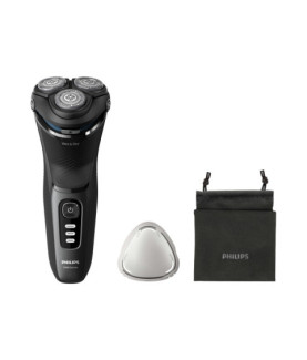 Philips | Shaver | S3244/12 | Operating time (max) 60 min | Wet & Dry | Lithium Ion | Black