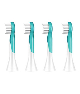 Philips | Sonicare Toothbrush Heads | HX6034/33 | Heads | For kids | Number of brush heads included 4 | Number of teeth brushin