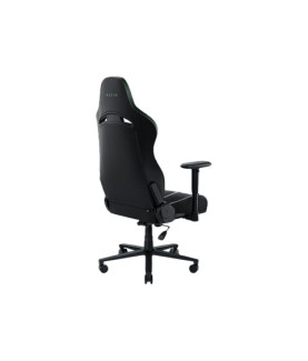 Razer Ergonomic Gaming Chair Enki X EPU Synthetic Leather Steel High density Polyurethane Moulded Foam | Black/Green