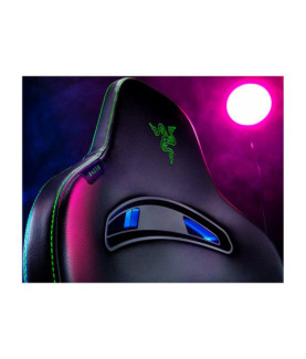 Razer Ergonomic Gaming Chair Enki X EPU Synthetic Leather Steel High density Polyurethane Moulded Foam | Black/Green