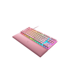 Razer | Optical Gaming Keyboard | Huntsman V2 Tenkeyless | Gaming keyboard | Wired | RGB LED light | US | Quartz | Linear Red S