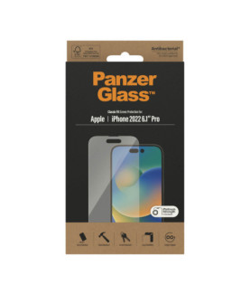 PanzerGlass | Screen protector | Apple | iPhone 14 Pro | Glass | Transparent | Classic Fit