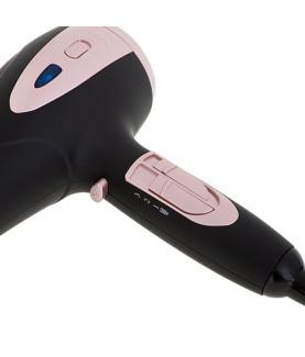 Adler | Hair Dryer | AD 2248b ION | 2200 W | Number of temperature settings 3 | Ionic function | Diffuser nozzle | Black/Pink