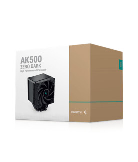 Deepcool | CPU Air Cooler | AK500 Zero Dark | Intel, AMD