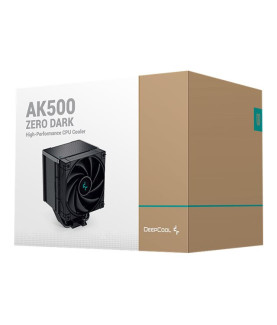 Deepcool | CPU Air Cooler | AK500 Zero Dark | Intel, AMD