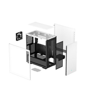 Deepcool | MID TOWER CASE | CH510 | Side window | White | Mid-Tower | Power supply included No | ATX PS2