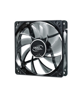 120 mm case ventilation fan, "Wind Blade 120", transparent, hydro bearing,4 LED's | Deepcool