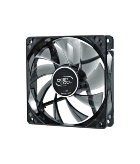 120 mm case ventilation fan, "Wind Blade 120", transparent, hydro bearing,4 LED's | Deepcool