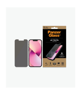 PanzerGlass | Apple | iPhone 13 Mini | Tempered glass | Black | Crystal clear Resistant to scratches and bacteria Shock absorbi