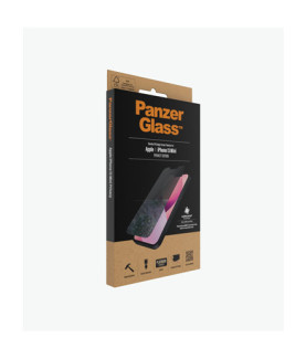 PanzerGlass | Apple | iPhone 13 Mini | Tempered glass | Black | Crystal clear Resistant to scratches and bacteria Shock absorbi