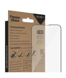 PanzerGlass | Screen protector | Apple | iPhone 14/13/13 Pro | Glass | Transparent | Ultra-Wide Fit