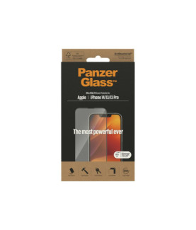 PanzerGlass | Screen protector | Apple | iPhone 14/13/13 Pro | Glass | Transparent | Ultra-Wide Fit